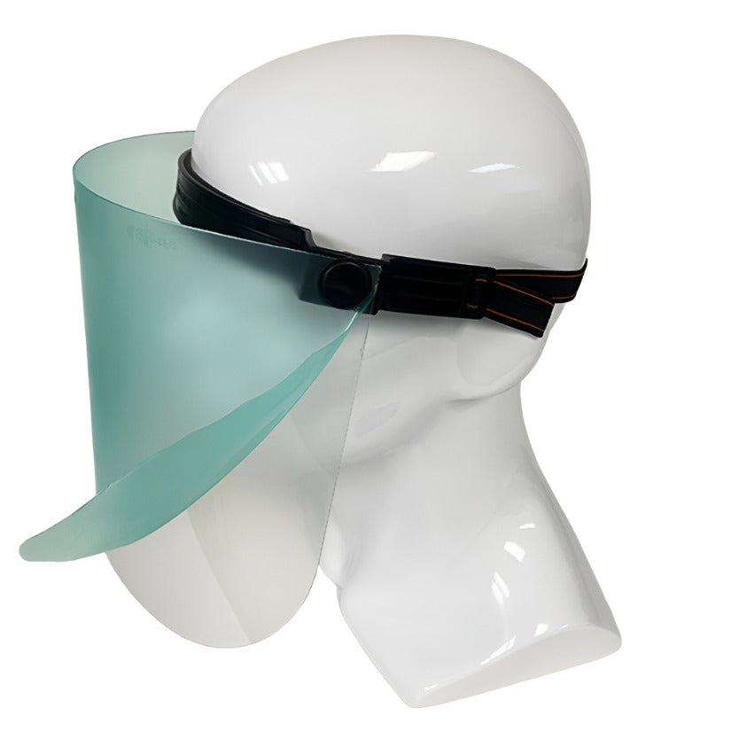 Lucent Path Flip Up Face Shield - Safety Clear Plastic Visor Anti Fog Reusable Adjustable Face Shields