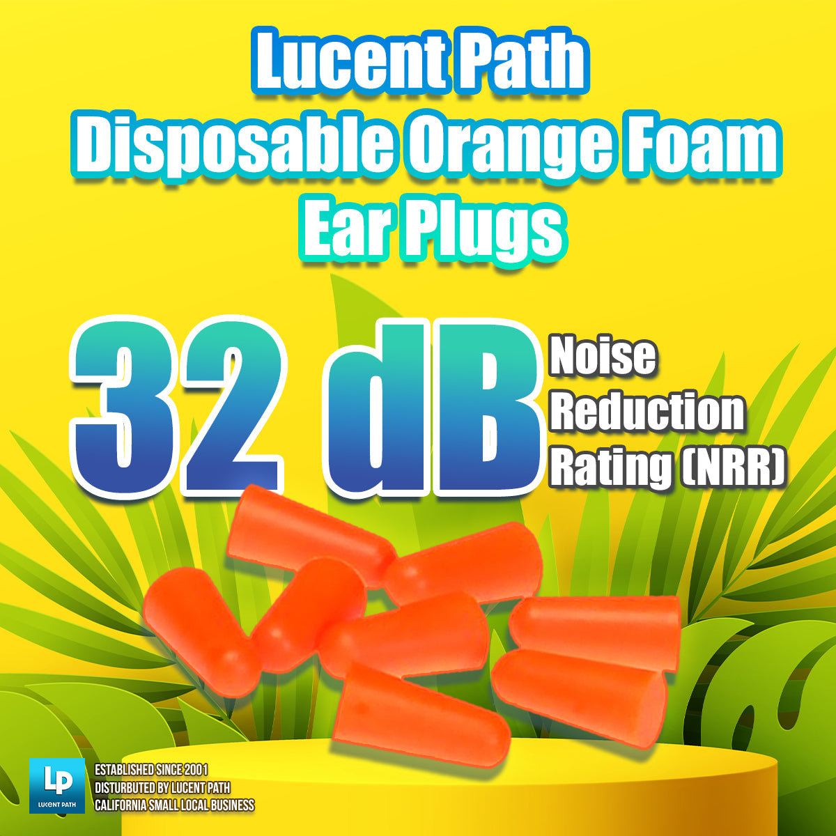 Lucent Path Safety Value Bundle - Flip Up Face Shield + 50 Pairs Disposable Ear Plugs