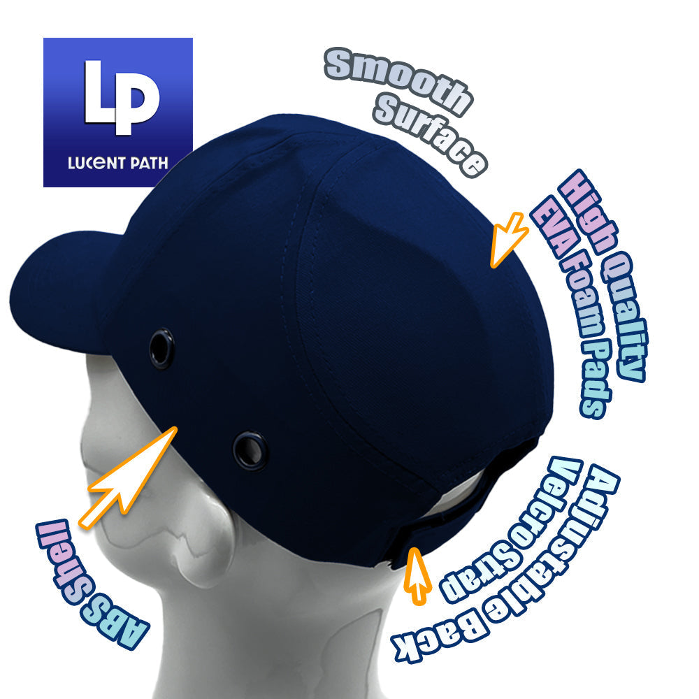 Lucent Path Blue Baseball Bump Caps