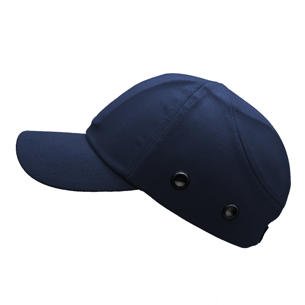 Black and Blue - Lucent Path Baseball Bump Cap Hard Hat Helmet Safety Cap For Men and Women