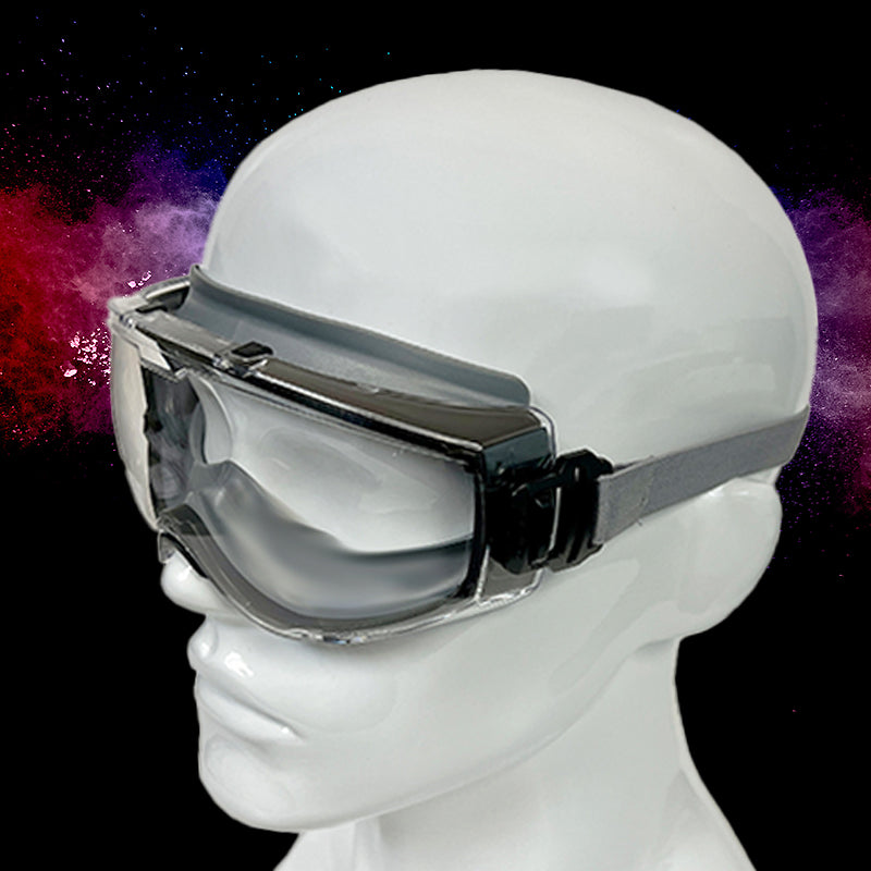 Lucent Path CE ANSI Certified Innovative Ergonomic Safety Eye Protection Anti Fog Anti Scratch Curved Lens Goggles